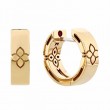 Roberto Coin 18K Yellow Gold Love In Verona Earrings