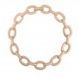 Roberto Coin 18K Rose Gold Diamond Oro Classic Necklace