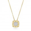 Roberto Coin 18K Yellow Gold Diamond Pois Moi Necklace