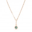 Roberto Coin 18K Rose Gold Obelisco Diamond Malachite 5.15 Medlln 19