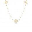 Roberto Coin 18K Yellow Gold Diamond Cialoma Flower Necklace