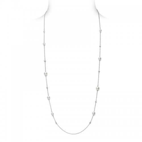 Mikimoto 18K White Gold 31