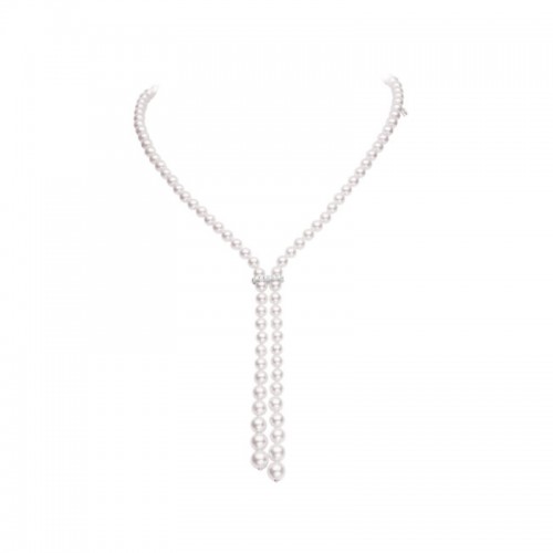 Mikimoto Convertible Graduated Akoya Pearl Necklace