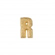 FORTE Florentine Finish Letter R