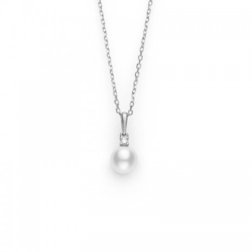 Mikimoto White Pearl Pendant