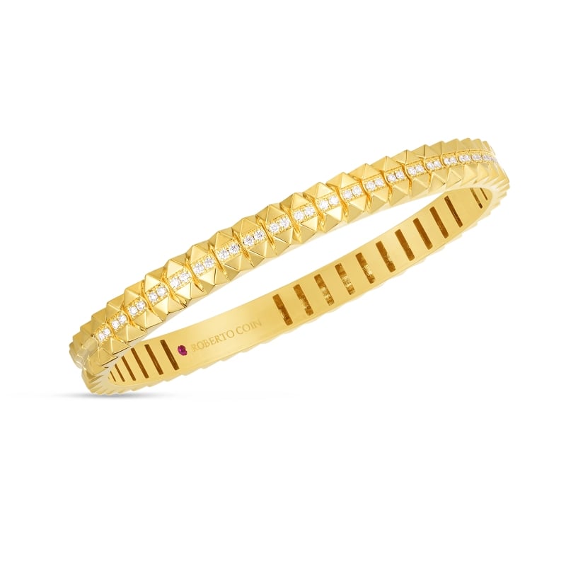 Roberto Coin 18K Yellow Gold Diamond Bracelet