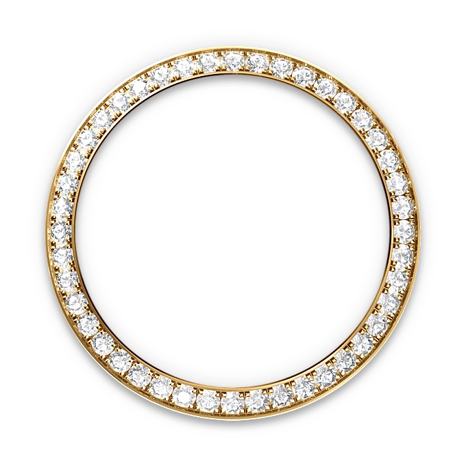 Diamond-set bezel